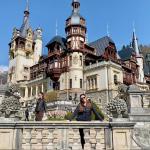 Peleș Castle. I'd call it more of a palace at 34,000 sq feet with 170 rooms.