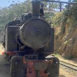 Steam engine train I rode. It hadn't operated in ages.
