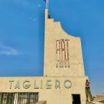The Tagliero building in Asmara. Built in 1938, it was a gas station and auto repair shop.