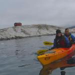 Sea kayaking at Oqaatsut.