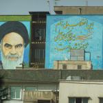 Pictures of the late Supreme Leader, Ayatollah Khomeini are everywhere.  He died in 1989.