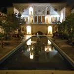 View of my hotel The Ehsan Traditional House in Kashan.