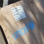 Supplies coming into Somalia from Unicef.  Everything is reused.