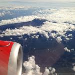 Flying home via Nairobi, I had a great view of Mt. Kilimanjaro!