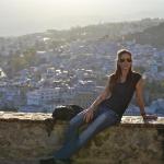 View from the Spanish steps, Chefchaouen.