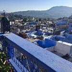View from our riad, Chefchaouen.