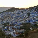 View from the Spanish steps, Chefchaouen.