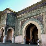 The gate of Bab el-Mansour, Meknes.
