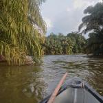 Going for a canoe ride around Tiwai Island in South East Sierra Leone.