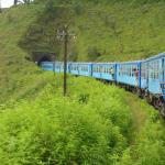 My train from Kandy to Nuwara Eliya.
