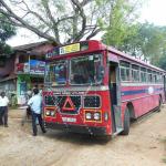 My bus from Nuwara Eliya to Welligama.  I had to stand for 5 1/2 hours it was so full!