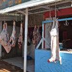 Butcher shop in Karima.