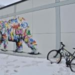 Graffiti, Longyearbyen style.