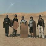 The group I sandboarded with.
