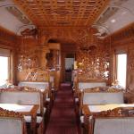 The Mongolian dining car.