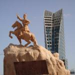 Mongolia's capital Ulaanbaatar.  (my vote for the ugliest capital city)