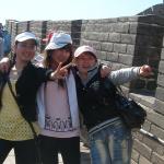 Girls on the Great Wall.