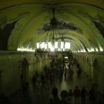 The most beautiful underground train station... Moscow!